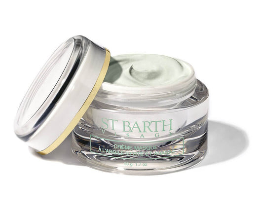 Ligne St Barth Creme-Maske mit grüner Tonerde